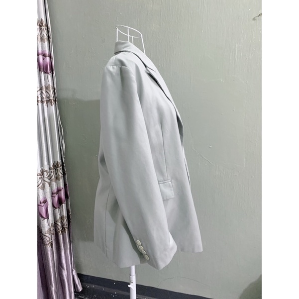 Áo khoác vest / blazer màu xanh mint