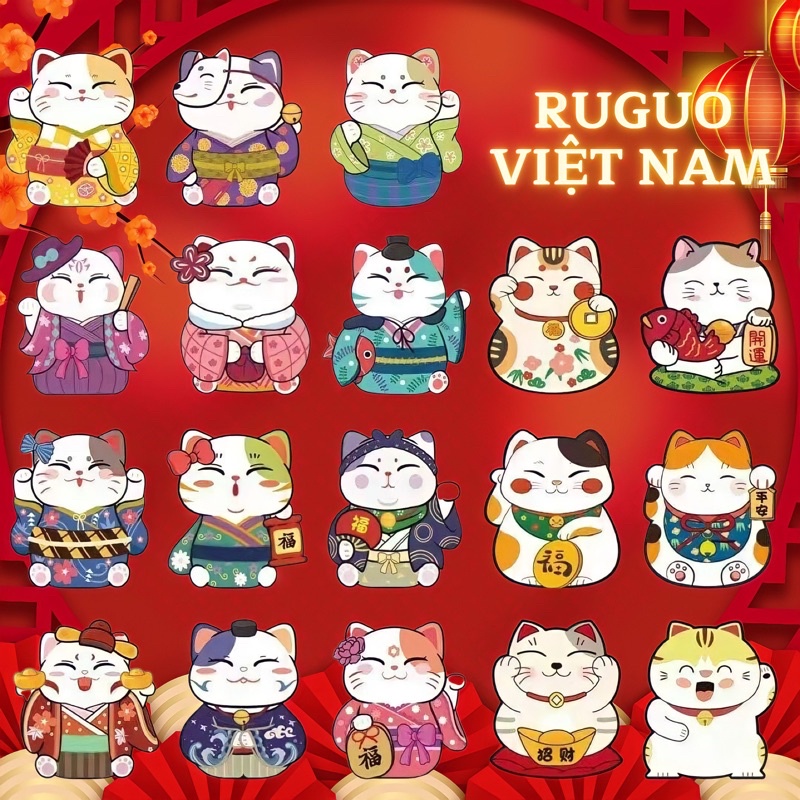 Bao Lì Xì Chibi Tết Quý Mão 2023 Mang May Mắn Cao Cấp Đẹp Độc Lạ
