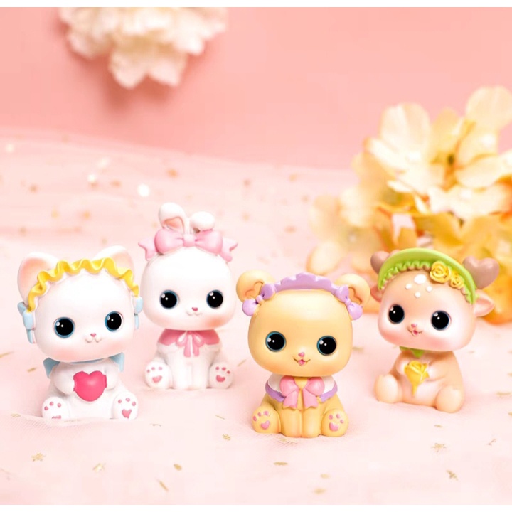 tượng chó mèo thỏ baby dễ thương