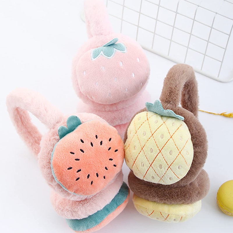 Bông Chụp Tai Giữ Ấm Mùa Đông Có Thể Điều Chỉnh Dễ Thương Cho Nữ