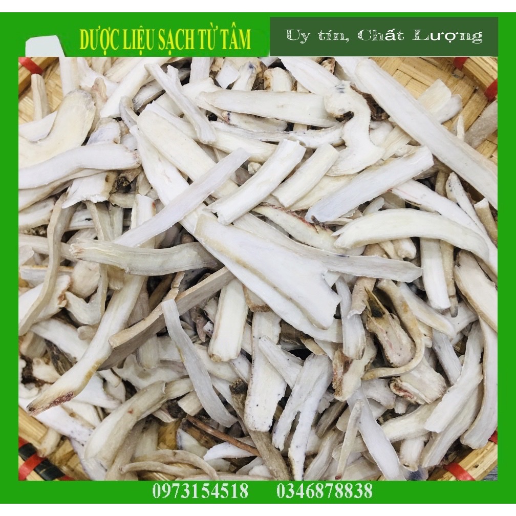 100gr Bạch Thược Thái Lát (Khô, Trắng, Sạch)
