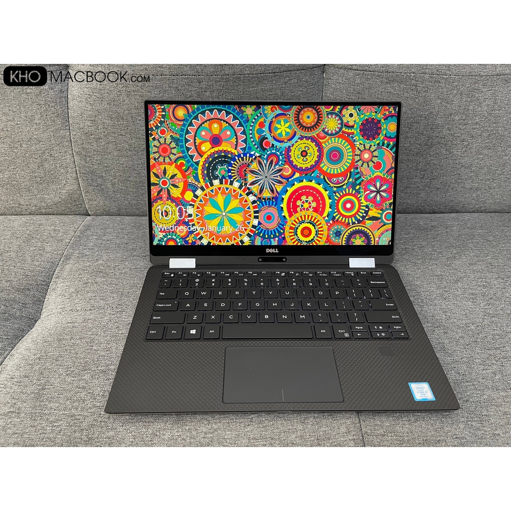 Laptop DELL XPS 13 9365 Core i7-7y50U l RAM 16GB l SSD 256GB l Màn 13 inch  Hàng Đẹp 99%