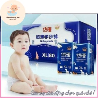 Tã Bỉm Dán Quần YOULI XANH Cao Cấp đủ size