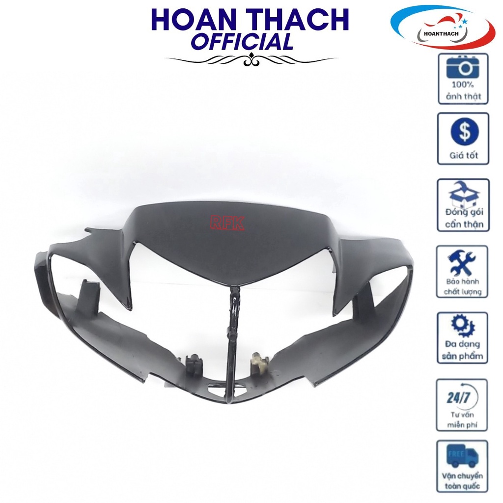 Ốp Đầu Trước Xe Máy Sirius Đĩa Đen nhựa đài loan, HOANTHACH SP011040