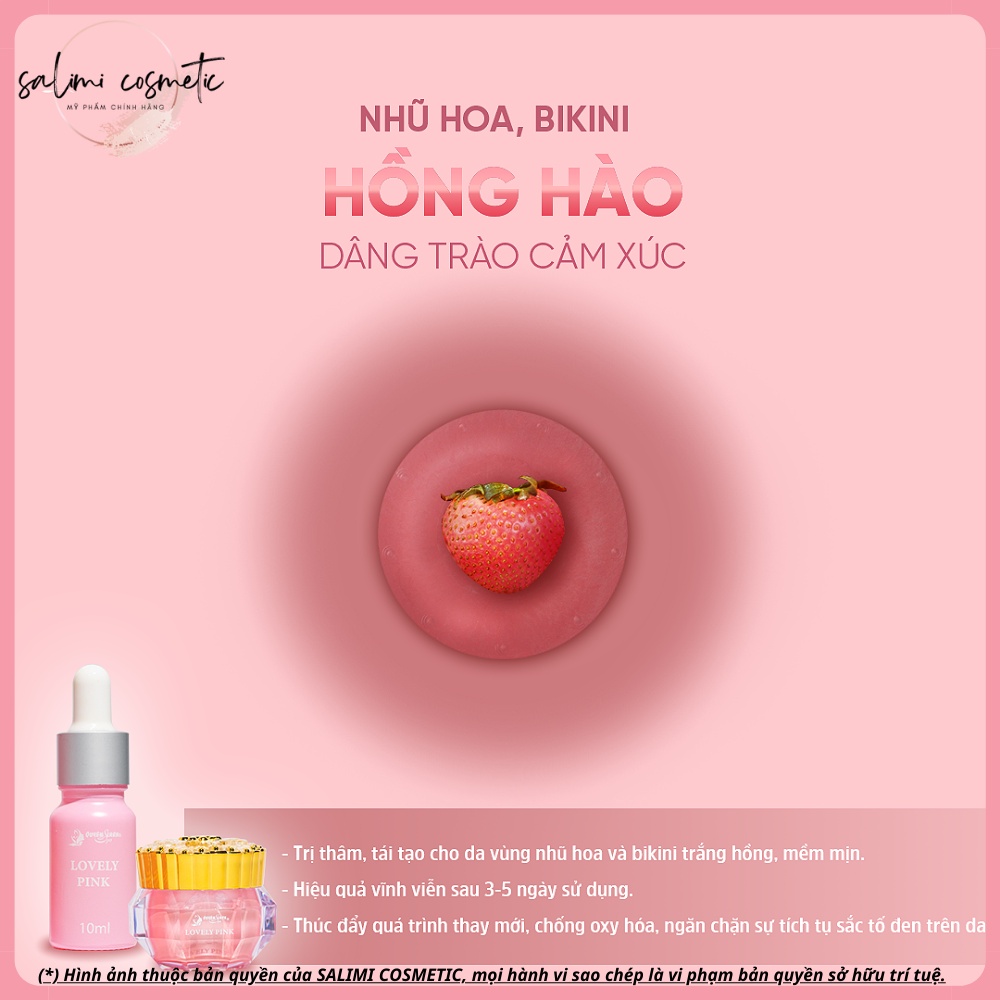 Combo làm hồng nhũ hoa & bikini lovely pink - ảnh sản phẩm 3