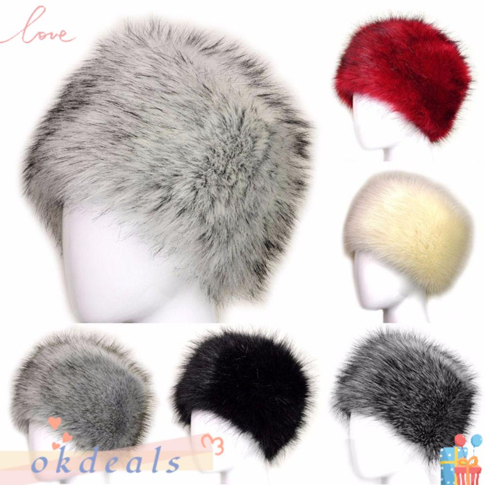 Mũ Lông Giả Che Tai Giữ Ấm Mùa Đông Khi Trượt Tuyết Nga Ushanka