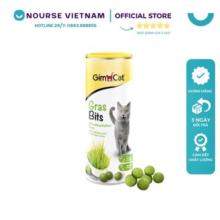 Gimcat Viên cỏ mèo hỗ trợ tiêu hóa bổ sung chất xơ tiêu búi lông cho mèo VG02 (425g)