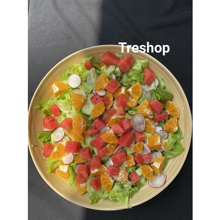 Đĩa tre 25cm / bát chảo thanh lý lỗi nhẹ