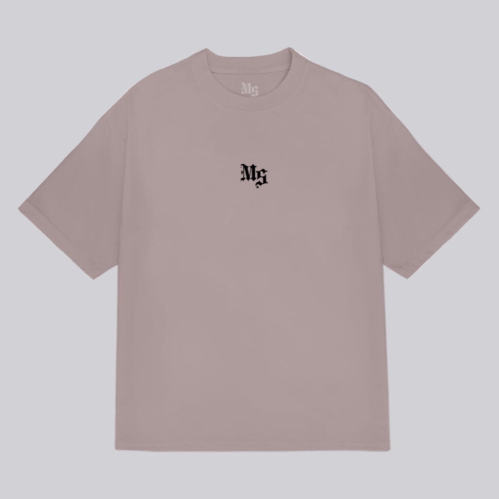 Áo thun form rộng Meesay Logo retro Basic Tee vải cotton cao cấp co giãn, dày dặn