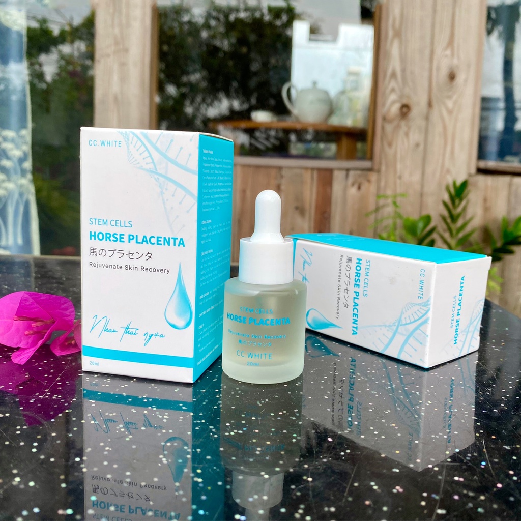 Serum tế bào gốc nhau thai ngựa CC.White - Serum face