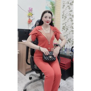 Sét bộ thun cát hàn dễ thương.tch53