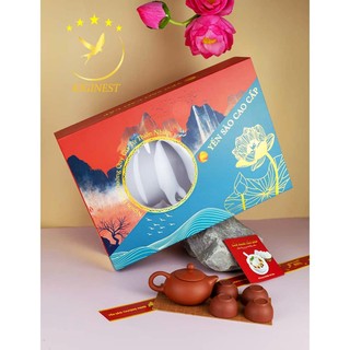 Bộ hộp quà giấy nam châm khay đài loan 100g
