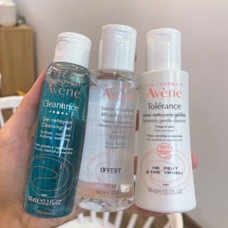Sữa rửa mặt - tẩy trang avene 100ml
