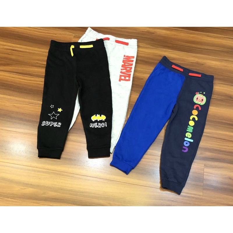 Quần nỉ bé trai Marvel, cocomelon siêu anh hùng sz 2Y-12Y satsunkid