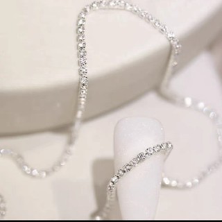 Charm dây xích đá, xích bi trang trí nail