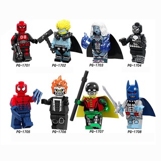 Mô hình nhân vật siêu anh hùng mr.8 punisher ghost rider