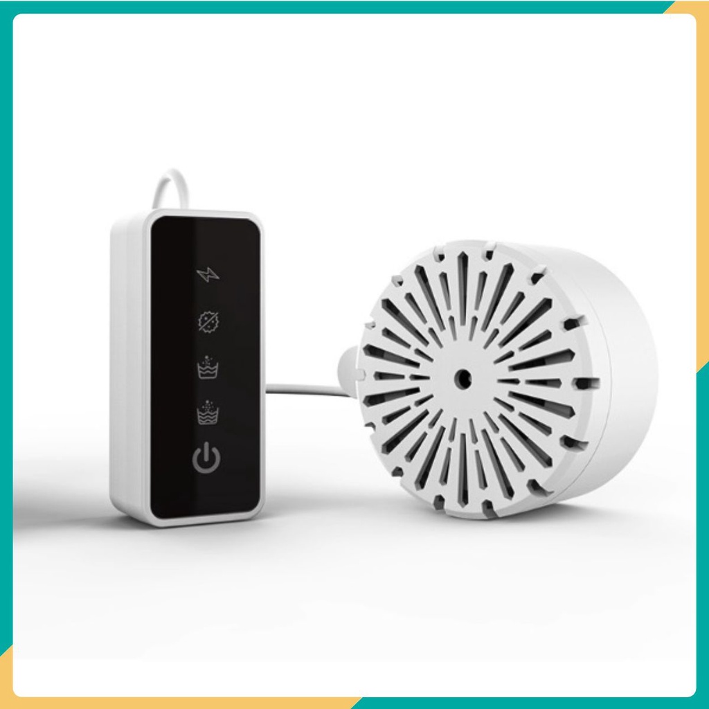 Máy rửa rau củ quả điện phân khử trùng bằng sóng siêu âm 2in1 pin nạp sạc GermanyTech 🥦🥦
