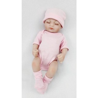 Búp Bê Em Bé Sơ Sinh 28Cm Bằng silicone