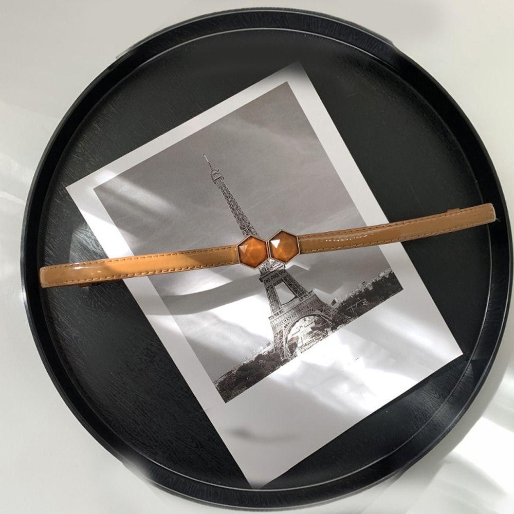 Thắt Lưng Khóa Kim Loại Phong Cách Hàn Quốc Cho Nữ|Dây Đeo Thắt Lưng Thời Trang Cá Tính