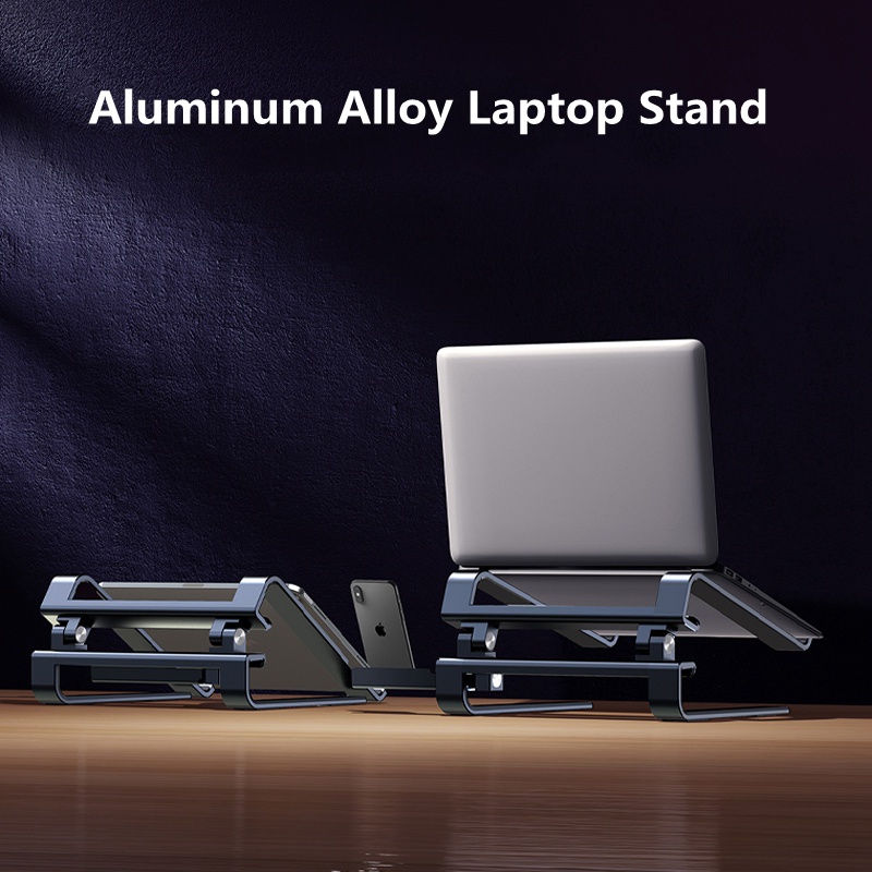 Giá Đỡ Laptop OATSBASF Z12 Bằng Hợp Kim Nhôm Có Thể Điều Chỉnh Góc Phù Hợp Với Laptop 12-1