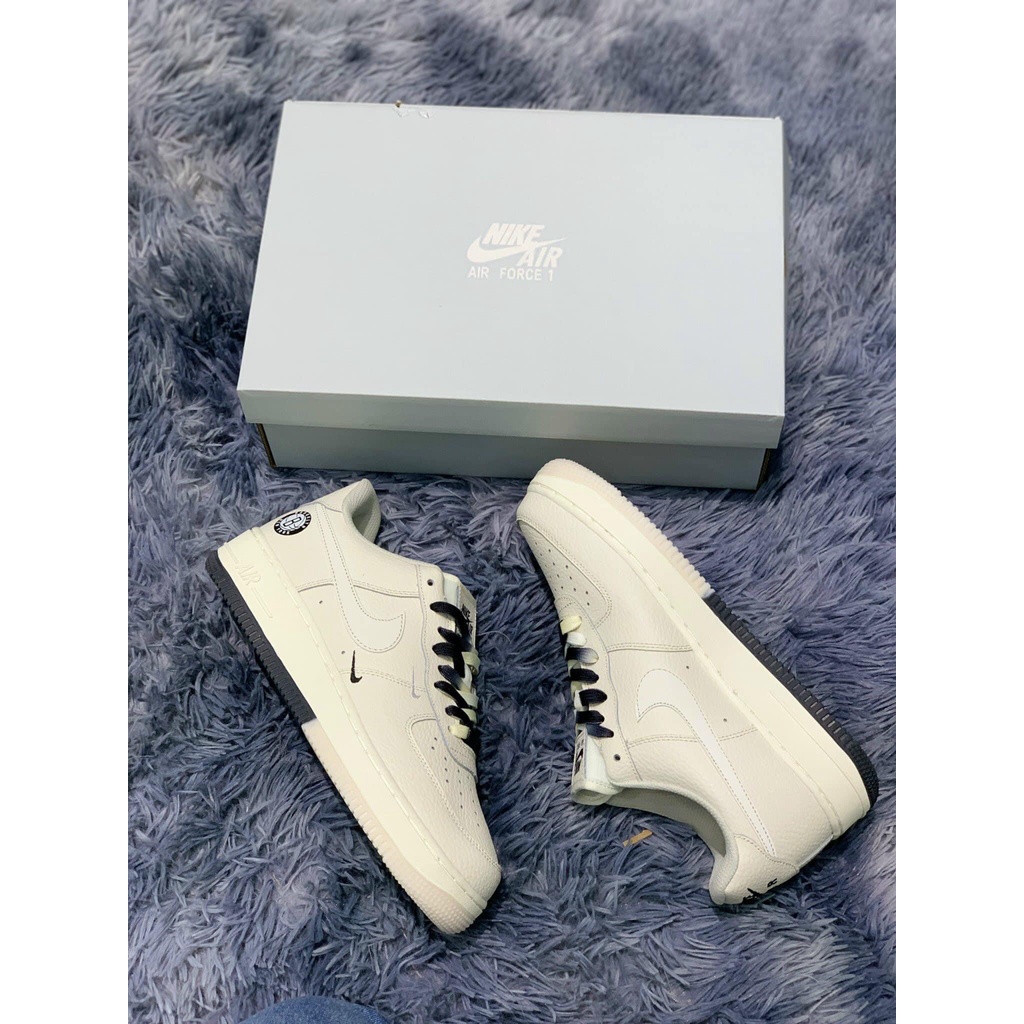 Giày af1 âm dương, Giày air force 1 âm dương brooklyn sail bản đẹp 2023 Full Box