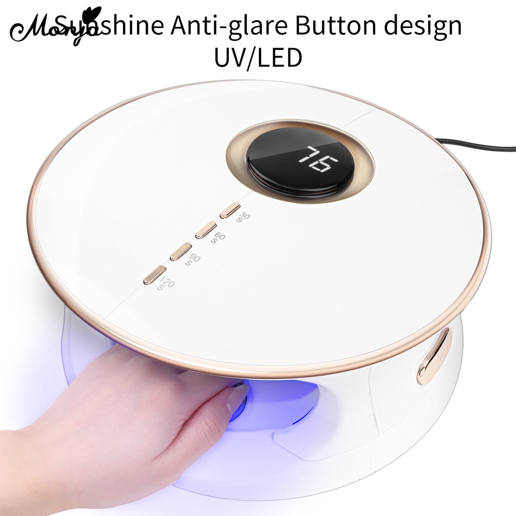 Đèn sấy khô sơn móng tay MONJA cảm biến thông minh 268W hiệu quả tiện lợi