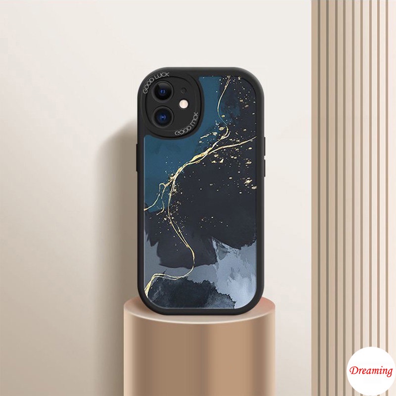 Ốp Lưng Điện Thoại cho Redmi Note 11 11S 10 10S 9S 9 8 7 10C 10A 9C 9A 9T X3 NFC GT M3 Pro 5G 4G Oval Big Eye Soft Phone Case Motif Grey Blue Sky