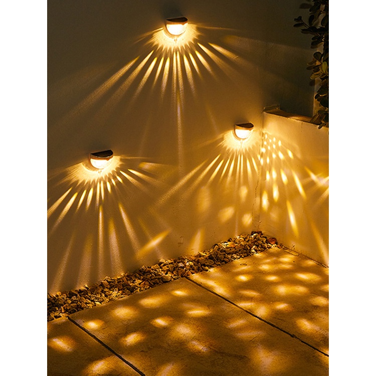 Đèn LED Năng Lượng Mặt Trời Chống Thấm Nước Trang Trí Hàng Rào Sân Vườn