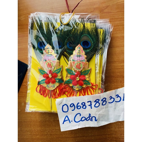 Kim Huê và Thần Hồng vật cát tường của người hoa trang trí bàn thờ