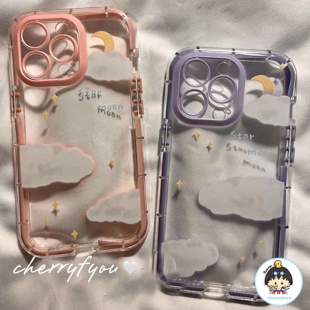 Ốp Điện Thoại TPU Mềm Chống Sốc Họa Tiết Nghệ Thuật Cho IPhone 14 11 13 12 Pro Max