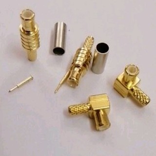 Đầu nối mcx male connector nối cáp đồng trục rg174 rg316