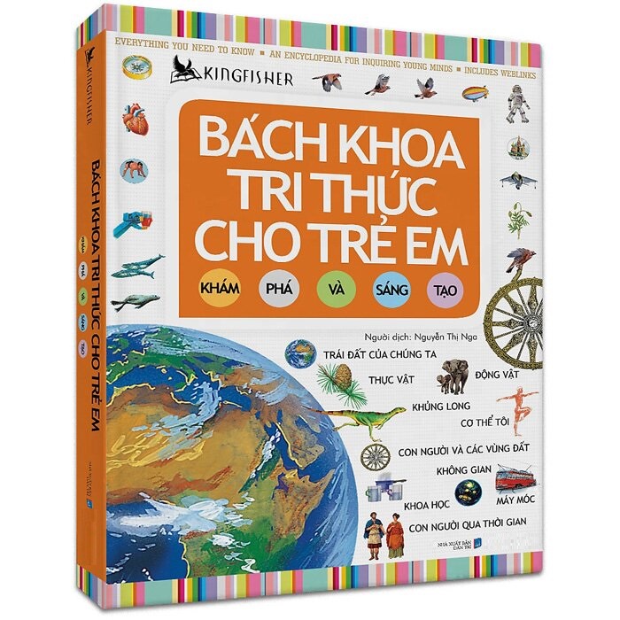 Sách - Bách Khoa Tri Thức Cho Trẻ Em - Khám Phá Và Sáng Tạo (Bìa Cứng)