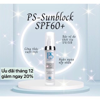 KEM CHỐNG NẮNG PS PERFECT SKIN SPF60+