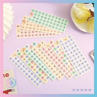 STICKER HOA CÁC CHỮ CÁI (CHỮ CÁI THƯỜNG VÀ CHỮ CÁI HOA)