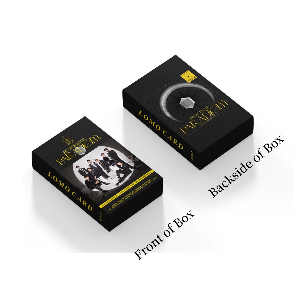 ATEEZ Album Paradigm Photocard ATEEZ BEYOND : ZERO ROCKY Lomo Card Postcard 55 chiếc / hộp
