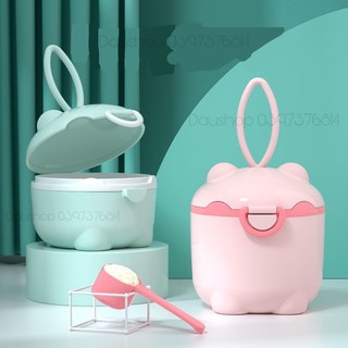 Hộp chia sữa bột, đồ ăn khô cho bé