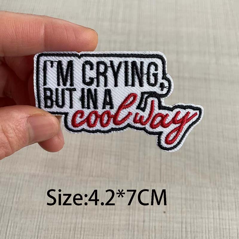 Sticker Ủi Thêu Chữ You Are Worth It