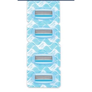 Set 4 đầu thay cạo lông _ Bikini- cho nữ Schick Hydro Silk TrimStyle Hydrating Razor & Bikini Trimmer