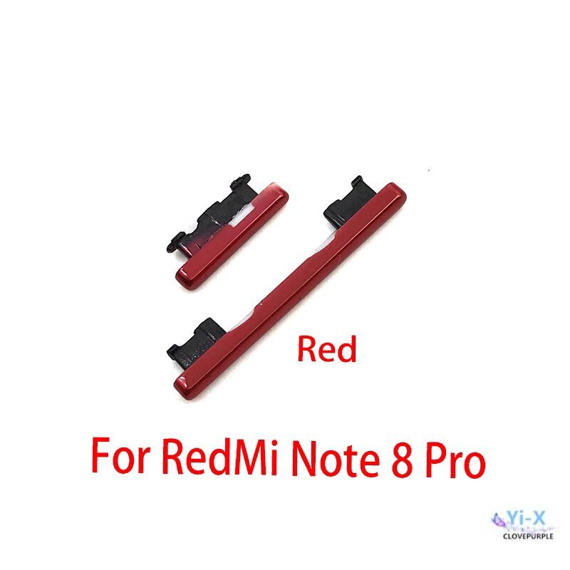 Nút Nguồn Mới + Nút Bấm Âm Lượng Bên Hông Cho Xiaomi Redmi Note 8 Pro