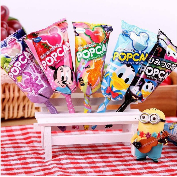 Kẹo mút Popcan Mickey Gilco Nhật Bản