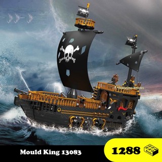 Đồ chơi Lắp ráp Thuyền hải tặc Gull, Mould King 13083 No. Gull, Xếp hình thông minh, Mô hình thuyền hải tặc