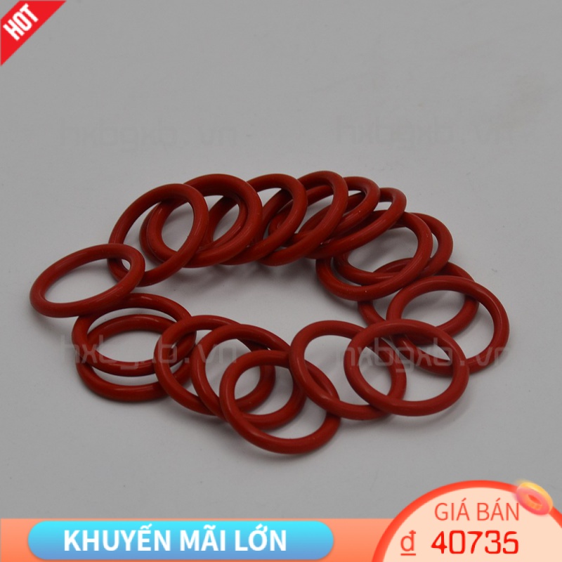 20PCS/Set   12AX7 12AU7 12AT7 12BH7 EL84 Tube Damper Silicone Rings Durable Silicone O-Rings