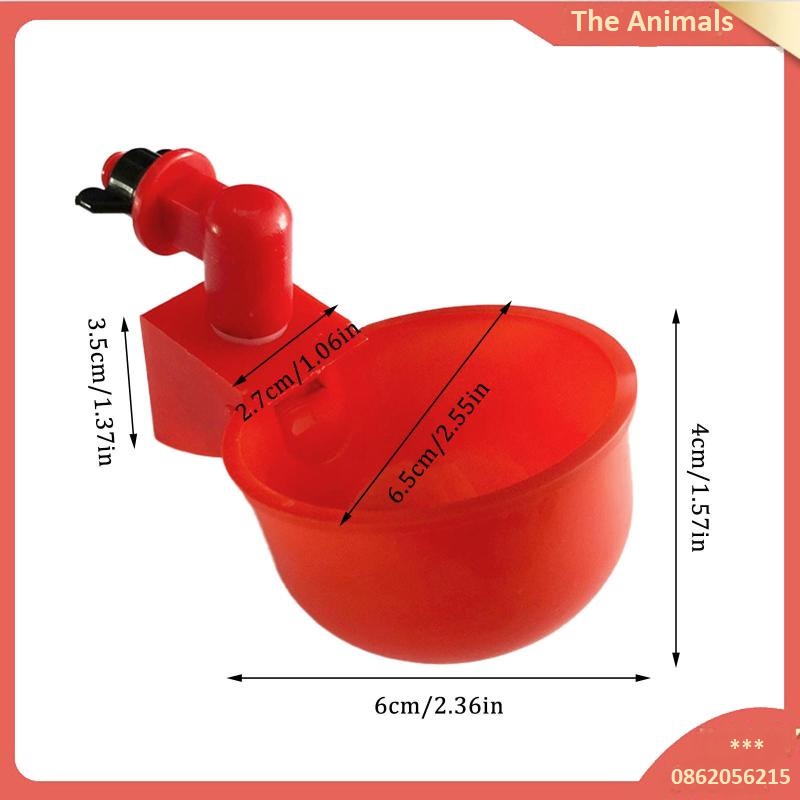 [10 Cái] Máng Uống Nước Tự Động Cho Gà Nuôi Trang Trại