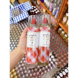 Xịt thơm Body Mist Gingham Love Bbw 236ml