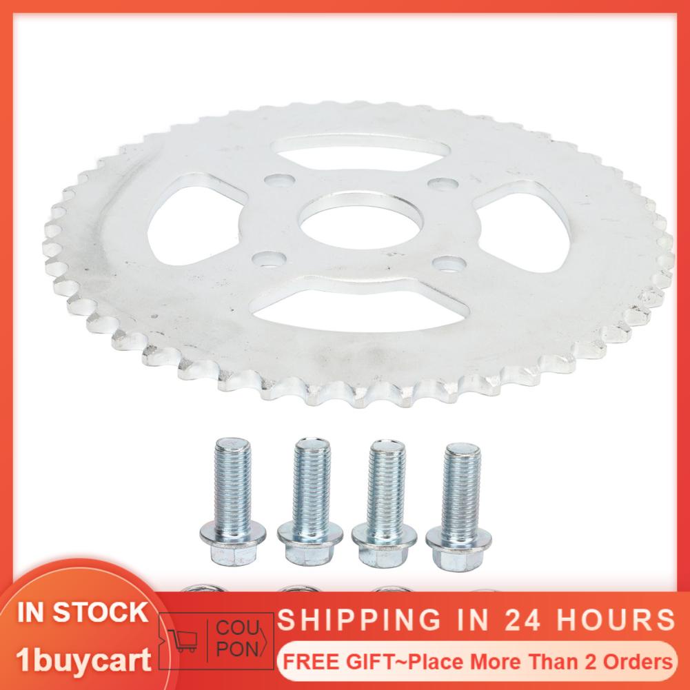 1buycart 40mm 420 Chain Rear Sprocket 50 Teeth Metal Replacement for Coleman Bt200x Ct200u Mini Bike