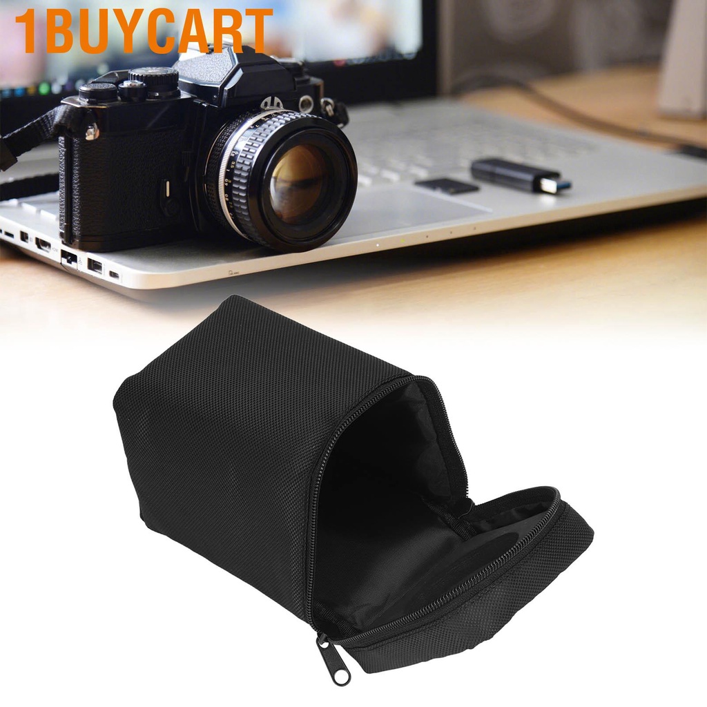 1buycart Camera Lens Pouch Case Protective Bags Protector for DSLR Photography Supplies Padded Bag