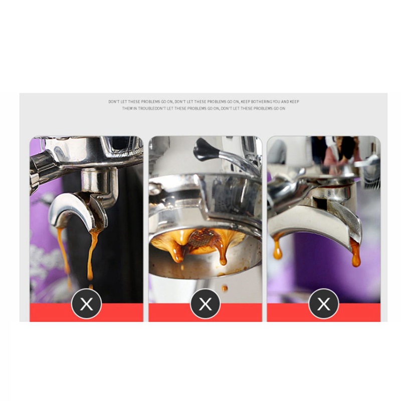 Dụng Cụ Khuấy Bột Cà Phê Espresso Bằng Thép Không Gỉ Tay Cầm Bằng Gỗ