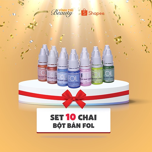 Set 10 Bột Bản Fol