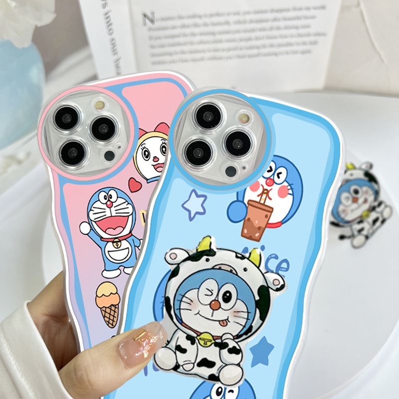 Samsung Galaxy A10 A10S A11 A12 A13 A14 A21S A51 4G 5G Cho Ốp lưng điện thoại In Hình Doraemon
