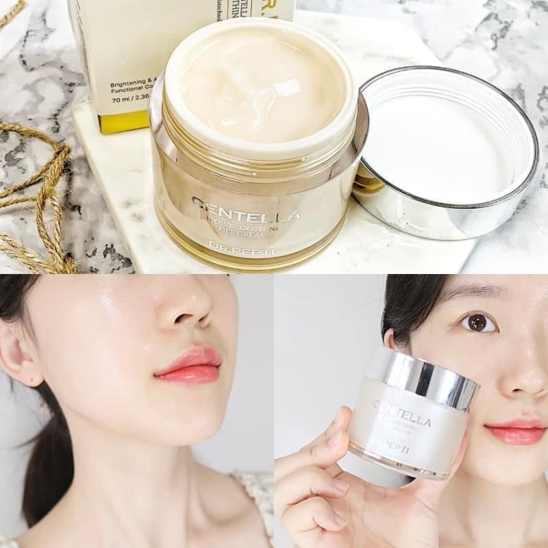 Kem Dưỡng Ẩm Da Dr Pepti+ Centella Moist Soothing Gel Cream Hàn Quốc - 70ML